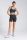  Gatta Active Damen-Sportshorts Schwarz, Größe M