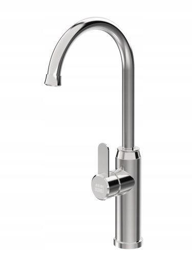 ANW HOME bodenstehender Küchenarmatur, Silber