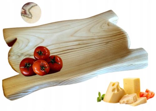 Schneidebretter Stilvolles Highlander-Tablett, Holztrog für Lebensmittel