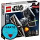  LEGO Star Wars 75300 Imperial TIE Fighter + Lego-Herz-Schlüsselanhänger