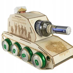    TANK FÜR BIER, WODKA, ALKOHOL, GESCHENK FÜR PAPA, GRAVIERT