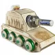  TANK FÜR BIER, WODKA, ALKOHOL, GESCHENK FÜR PAPA, GRAVIERT