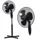 Ventilatoren für Hause Volteno 40W BPP Bodenventilator, schwarz