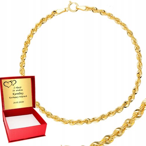  Euforia 585 Armband 18 cm Gold