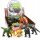  Dinosaurier-Rex-Figuren, Gummi, weich, 6er-Set