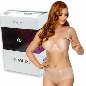  Nipplex mehrfarbiger gepolsterter BH Anna, Größe 70E