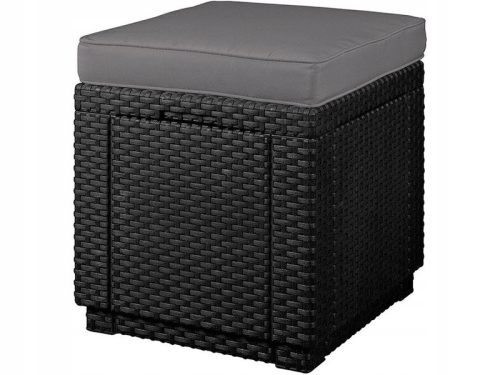  Keter Stühle, Kunststoff Cube grau
