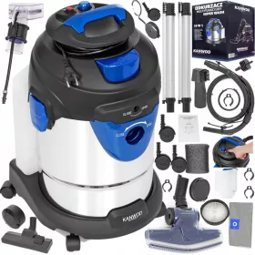  Kanwod Super Wash 2000 W Waschsauger, Silber/Grau