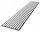 3D-Lamellen 10 Stk. auf Filz 270cm x 45cm WEISS