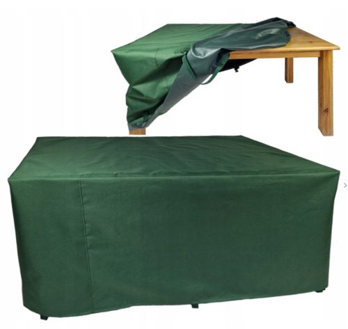 DURALON Schutzhülle für Gartenmöbel Stuhl-Tisch-Set - Flaschengrün