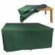 DURALON Schutzhülle für Gartenmöbel Stuhl-Tisch-Set - Flaschengrün