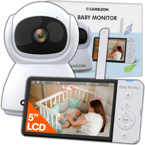 DexXer elektronisches Babyphone weiß