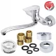  Sotbe GAULA Wandwaschtischarmatur, Chrom