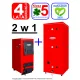  ecoPROFIT 10 kW Speisekessel und QUADRO 500 L Puffer Varmo Optima DS Zelle