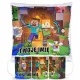  MINECRAFT-Set für SPIELER + NAME VERSCHIEDENE DESIGNS