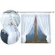  Klassischer Voile-Vorhang 300 cm x 120