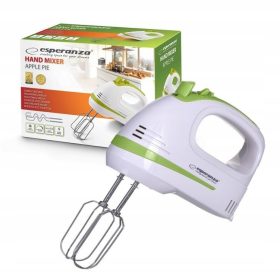  Esperanza Handmixer, Handküchenmixer, 400 W, Weiß