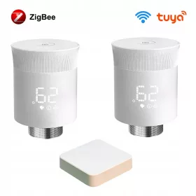  Zigbee 3.0 Tuya Thermostatkopf 2x+Gateway