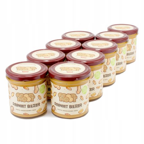 9er Set Peanoot Butter - 100% Erdnussbutter ohne Zusätze - 300g