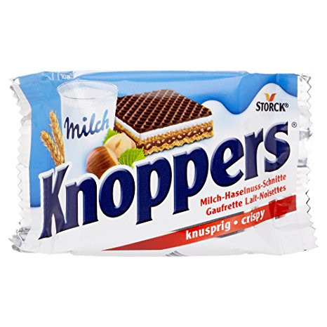 Knoppers Waffeln - Knuspriger Milch-Nuss-Genuss für jede Tageszeit