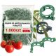  Rolmarket Pflanzenklammern grün 1000 Stk.