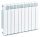  Diamant-Aluminiumheizkörper 1526 W weiß 800 x 578 x 95 mm - seitlicher Anschluss