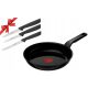 Bratpfannen Tefal Renewal Black traditionelle Bratpfanne, 24 cm, Keramik