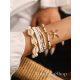  Kauri-Muschel-Armbänder, Sommerschmuck für Damen
