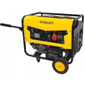 Tragbarer dreiphasiger Stanley 7500 W Benzingenerator