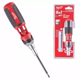  Milwaukee-Schraubendreher mit Bits 4932471599 9 Elemente