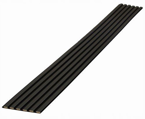 Lamellen 3D 6 Stk. auf Filz 275cmx27cm SCHWARZ