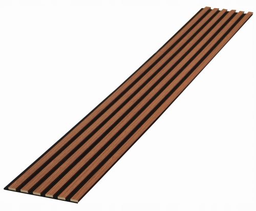 3D-Lamellen 6 Stk. auf Filz 275cmx27cm MERBAU