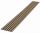 3D-Lamellen 6 Stk. auf Filz 275cmx27cm CHAMPAGNEREICHE