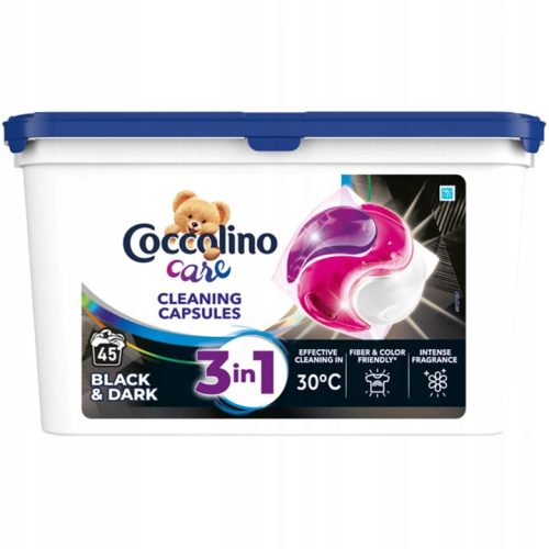  Coccolino Care 3in1 Kapseln zum Waschen schwarzer und dunkler Textilien, 779 g