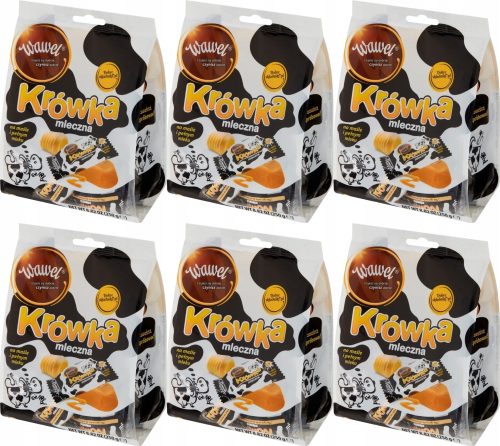 Wawel Krówka Milchbonbons, 250g Packung x6