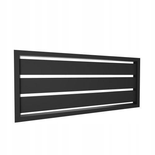 Esperto Radiators 839 W schwarzer dekorativer Heizkörper