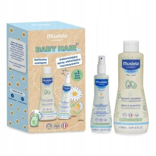 Mustela Set Baby Hair Shampoo + Haarspray