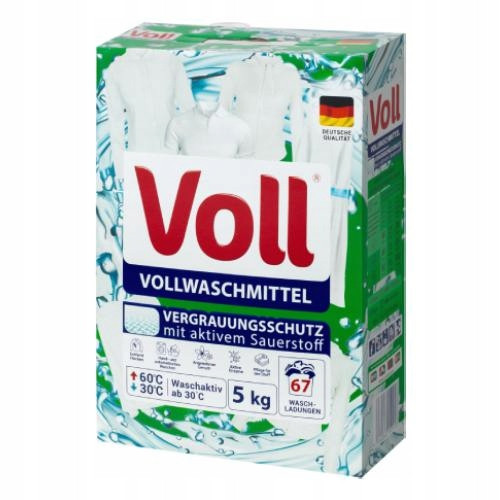  Vollweißes Waschpulver 5 kg