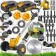Trimmer, Freischneider und Grasschneider Akku-Trimmer mit Zubehör Majster Polska MP-0409 2,6 kg