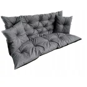  Gartenkissen für Hollywoodschaukel 100x60x50 +2P