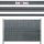 ABDECKUNG FÜR ZAUNPLATTEN, GRAU, 152-CM-BÄNDER