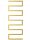  JKTERM Wasserbadheizkörper 845 W 550 x 1480 mm Gold