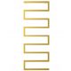  JKTERM Wasserbadheizkörper 845 W 550 x 1480 mm Gold