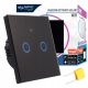  Masterled Doppel-Touch-Schalter schwarz 5048