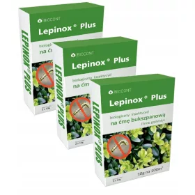 LEPINOX PLUS 3x30G für Buchsbaumzünslerraupen