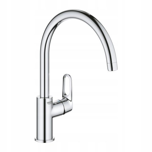 Grohe Bauflow silberner Stand-Küchenarmatur