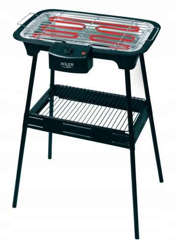  Kontakt, faltbarer Elektrogrill Adler AD 6602 schwarz 2400 W