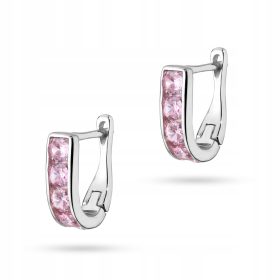  WUNDERSCHÖNE OHRRINGE AUS 925ER SILBER MIT ZIRKONIA