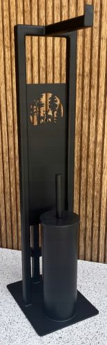 Toilettenbürsten Steelyhouse WC-Papierständer, WC-Bürste
