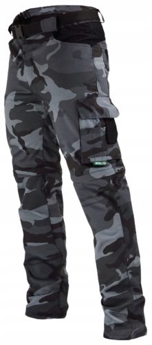 Lange Arbeitshose für Herren 2in1 Stalco Camo Größe S